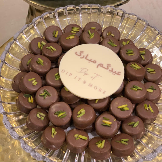 Rahash bites Crystal Tray “Eid Mubarak”